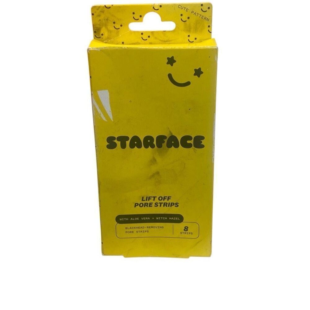 Starface Lift Off Pore Strips with Aloe Vera 8ct New Damaged‎ Box
